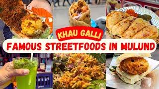 Famous Street Foods in Mulund | Mumbai | Icebhel, Masala Vadapav, Panini, Frankie#mumbai #streetfood