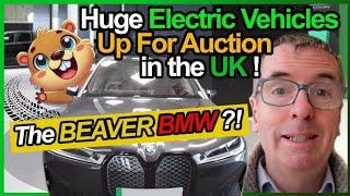 Huge Electric Vehicles up for Auction in the UK - EVs Going Under the Hammer at Car Auction