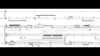 Orestis Papaioannou - Totentanz for Narrator and Wind Trio (2021) [Score-Video]