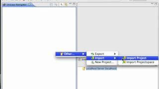 Setup a project for EMFStore server