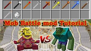 Mob Battle Mod Tutorial | How to make EVERY mobs fight! 1.16.5