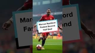 Man United vs Everton Marcus Rashford Makes History with Lightning-Fast Goal!football shorts