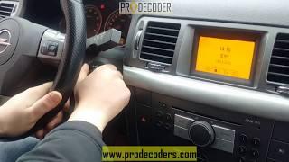 Prodecoder HU100  Opel Vectra on Door and Ignition