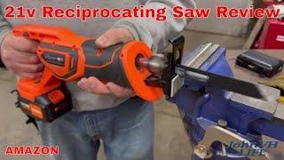 olmlmo 21V Reciprocating Saw Cordless, Brushless Cordless Reciprocating Saw with 21V Power REVIEW