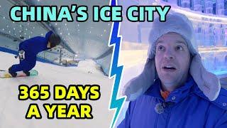 China's Ice City 365 DAYS A YEAR! (Indoor Black Runs)