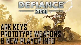 DEFIANCE 2050: New Player Guide to Unlocking a Prototype Weapon, Ark Keys & More