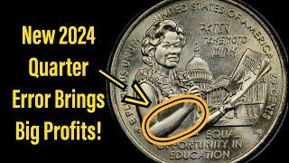 New 2024 Quarter Coin Error Can Earn You Huge Profits!