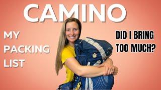 Camino Packing Essentials: What You ACTUALLY Need (and What You Don't)