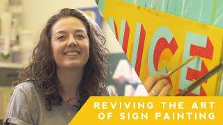 Reviving the Art of Sign Painting | Loop | BBC Scotland