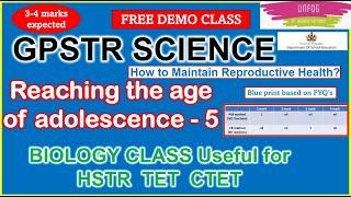 #gpstrrecruitment  #science_online_class #gpstrscience - Adolescence (5) #gpstr2024 #tetsyllab #pyqs