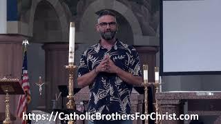 Ennie Hickman spoke at the Spring Catholic Brothers for Christ Men's Conference.