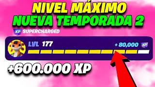 [MAPA de XP SIN CONTADOR] Como *SUBIR RAPIDO DE NIVEL* en FORTNITE *BUG de EXPERIENCIA* Temporada 2