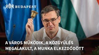 Milyen volt a Fővárosi Közgyűlés megalakulása? #Budapest