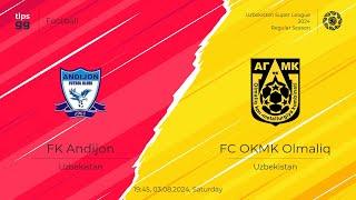 Andijon vs OKMK | Superliga 14-tur | Live