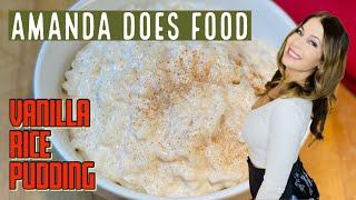 Vanilla Rice Pudding