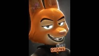 Diane Foxington vs Loona #thebadguys #helluvaboss #dreamworks #vivziepop #vsedit #edit