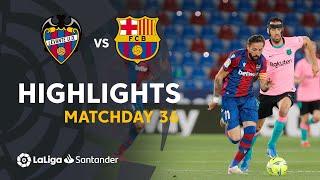 Highlights Levante UD vs FC Barcelona (3-3)