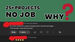 No Blockchain Job After 25+ Web3 Projects? Here's Why & What to Do