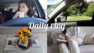 DAILY VLOG: pumpkin season is here, mini trader joe's and home goods haul + healthy recipe