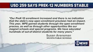 USD 259 says PreK-12 numbers stable in spite of open enrollment