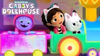 Glow in the Dark Train Ride | GABBY'S DOLLHOUSE | Netflix