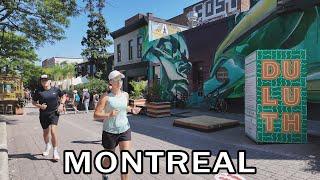 Walk in Plateau, Montreal Quebec - Summer 2024