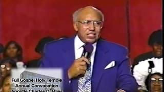 F.G.H.T.   ANNUAL CONVOCATION 1993  APOSTLE CHARLES O. MILES