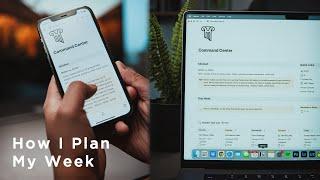 How I Plan My Week using Notion