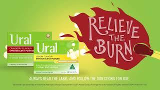 Relieve the burn from a UTI with Ural