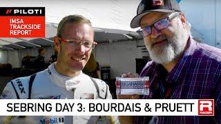 Sebring Day 3 Report: Marshall Pruett & Sebastien Bourdais presented by PILOTI