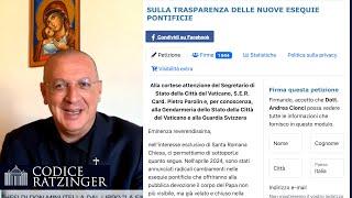 Don Minutella appoggia la petizione per le esequie pontificie. Partecipate al  raduno del 6 ottobre