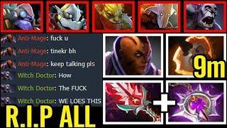 Meracle AM 9 Min Fury and NEXT Level Build vs Tinker Dota 2