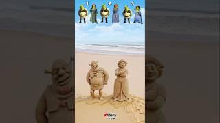 choose the correct answer Shrek Muhahahaha 1.2.3 #shrek #shorts