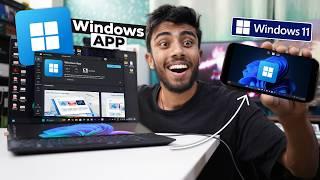 Microsoft New Windows APP! Run Windows 11 on Android/IOS - Testing Games & Apps