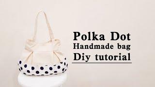 Best Polka Dot Bag Ideas | Easy DIY bag project 【手作包教学】