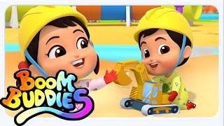 Boom Buddies Véhicules de Construction + Plus Comptines et Chansons pour Bébés