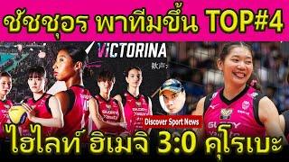 บุ๋มบิ๋ม ชัชชุอร Top Score ทำไป16แต้ม พาทีมHimeji ขึ้นTop4ชนะKurobe3:0 ศึกวอลเลย์บอลลีกญี่ปุ่น