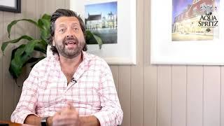 Brian Whiting on the Mr Fitz Aqua Spritz Installation