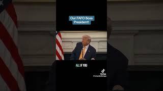 #FAFO Maine is being investigated for answering president Trumps #ministermaine #trump #trumpswar