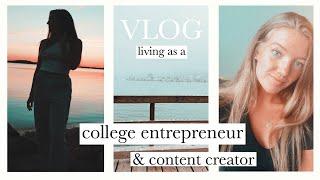 VLOG: how I work for myself (meetings, emails, brand deals, photoshoots, socials, collaborations)