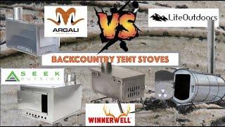 2 Person Backcountry Tent Stoves: Argali VS. Seek Outside VS. Lite Outdoors VS. Winnerwell