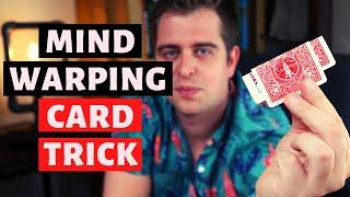 IMPOSSIBLE Inverting Card Warp Trick