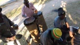 The Chingodza family band at Chigogodza, Murewa