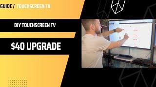 Turn Your TV into a Touchscreen for Just $40!