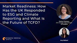 How has the UK responded to ESG and climate reporting and what is the future of TCFD?