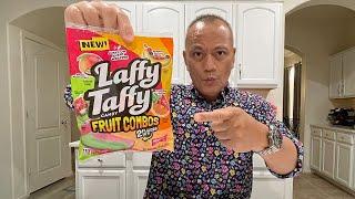  ASMR NEW! LAFFY TAFFY FRUIT COMBOS CANDY (2 FLAVORS IN 1) AND EATING SOUNDS  FULL VIDEO  #asmr