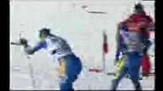 VM 2003 - 4x10km stafett - Brink's kollaps (Svensk versjon)