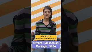 Mechanical Engineer Placed Software Test Engineer | Student’s Journey at QSpiders