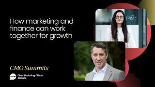 How marketing and finance can work together for growth | CMO Summit November 2021