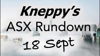 ASX Daily Rundown | Quiet Day though I Bought XRG, Webjet Demerger, more Charts and your Questions